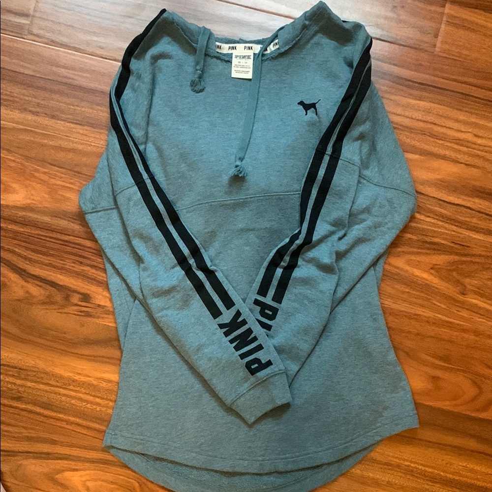 PINK Victoria's Secret Green Hoodie